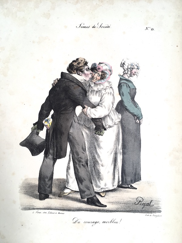 Scenes de Societe - Nº 21, Du Courage, Morbleu!